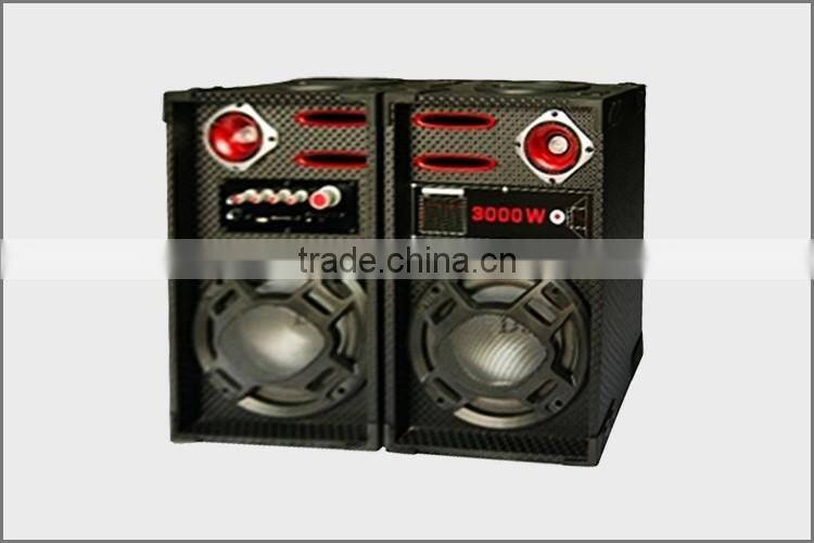 8inch Sound Bar Speaker Price Wood Dj Speaker Sound System With Light