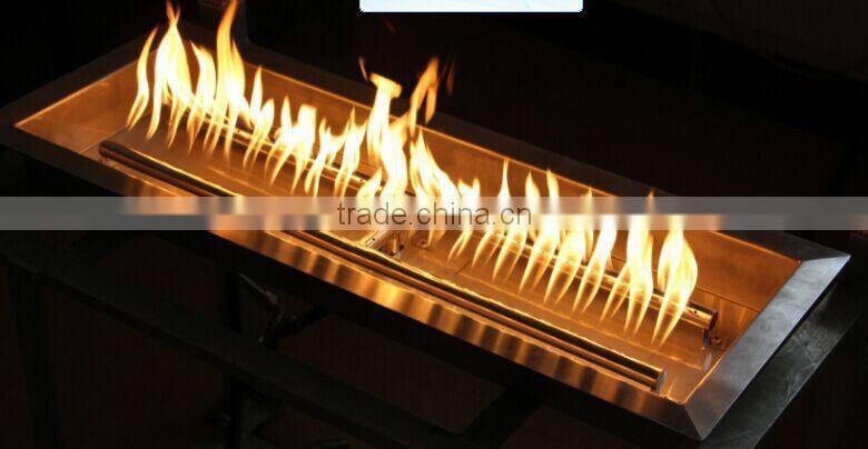 Backyard 50 x 32 in. Square Chat Fire Pit Table