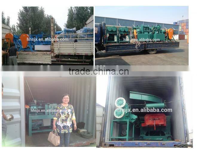 tires recycling into rubber tiles machines