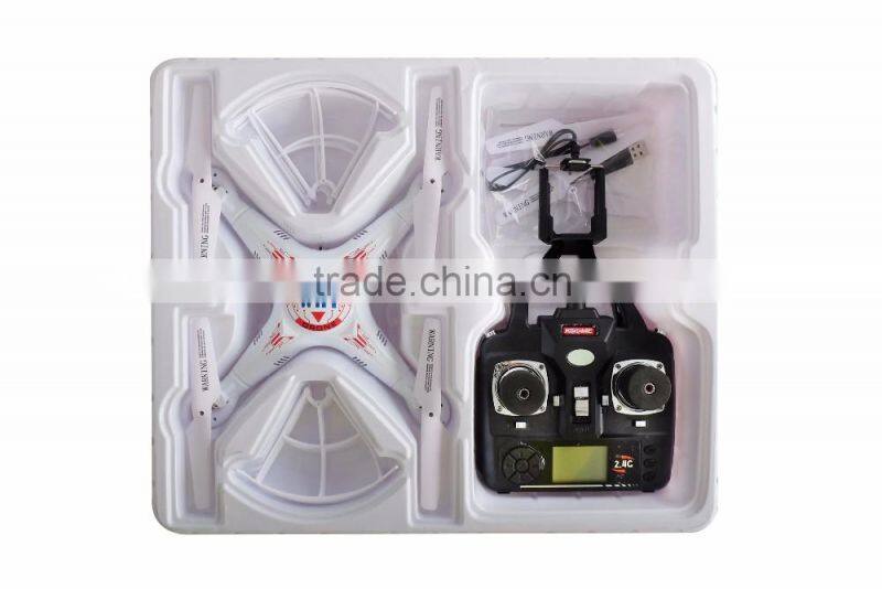 2.4G 4Ch Radio Control Toys Quadcopter Wifi Fpv Quadcopter With HD Camera