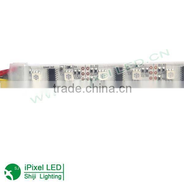 48leds DC5V waterproof digital lpd8806 addressable pixel led flex strip outdoor