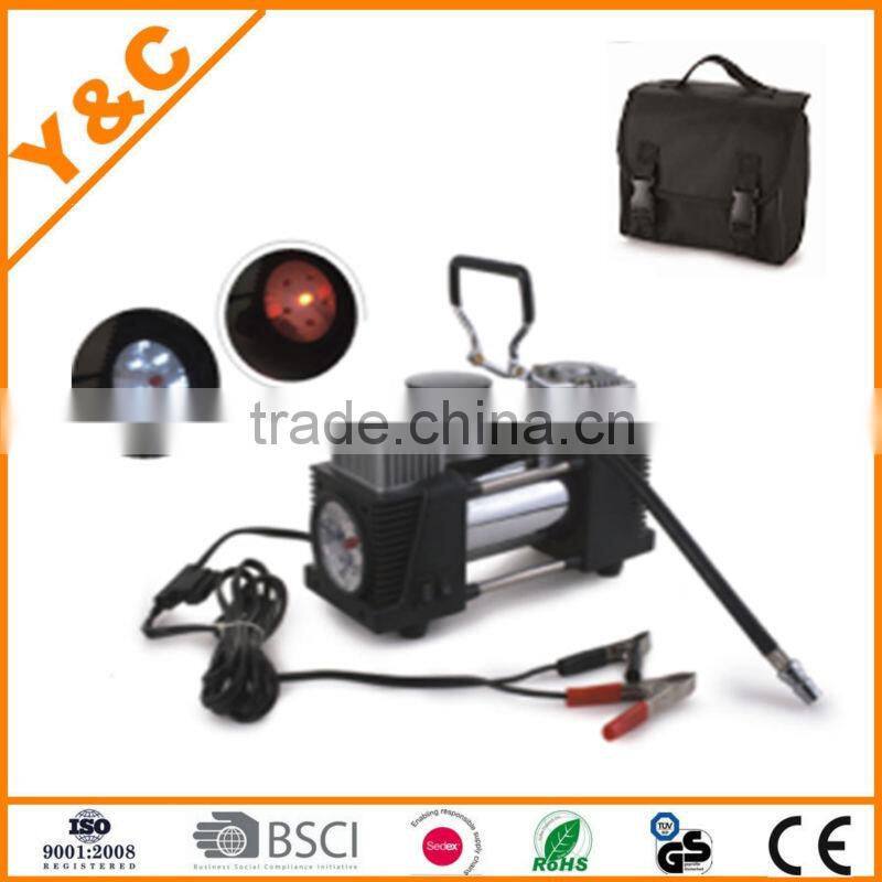 wholesale and retail tire inflator metal portable 12v air compressor