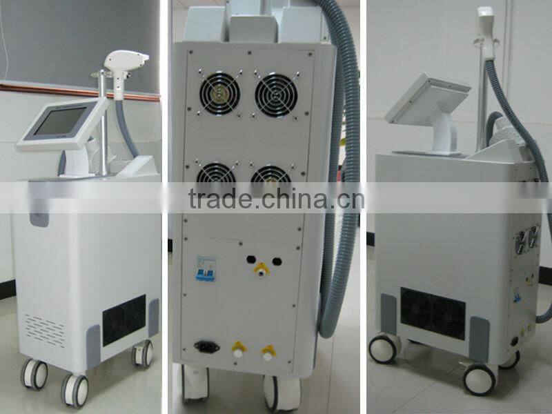 Newest home use with Factory Price Portable diode laser hair removal 2014 hot .top