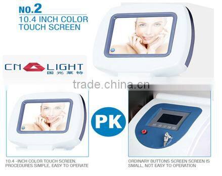 NEW technology High power hair removal e-light ipl rf nd yag laser multifunction machine