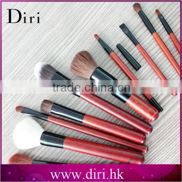 professional make up brushes set wood handle airbrush makeup kit pro makeup brush bag