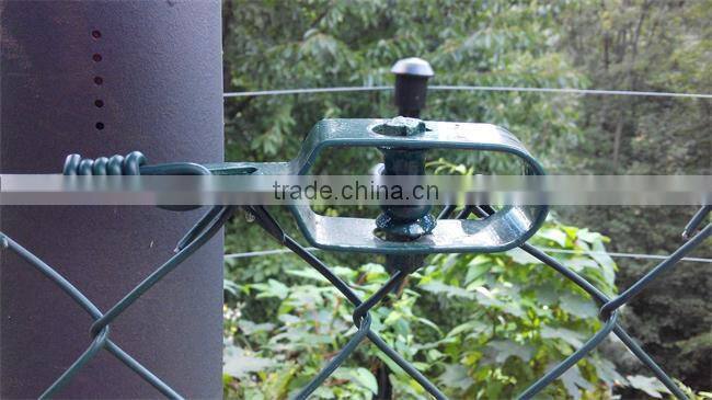 Hot Dipped Galvainzed Powder Coated Chain Link Fence Panels