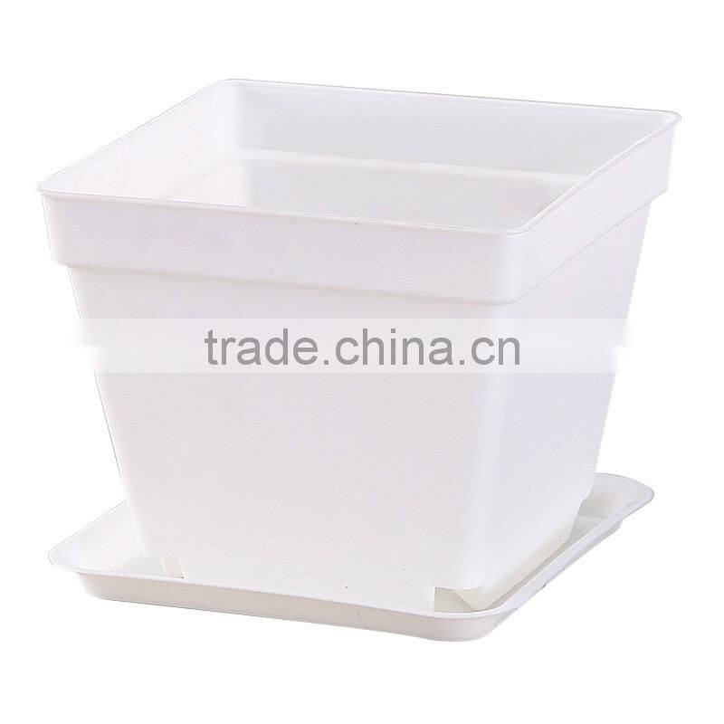 Cheap square black plastic plant flower nursery pot 10*8.5cm