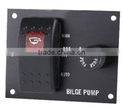 Singflo 2-way Bilge Pump Switch Panel Auto/Off/Switch 12 volt Marine Switch