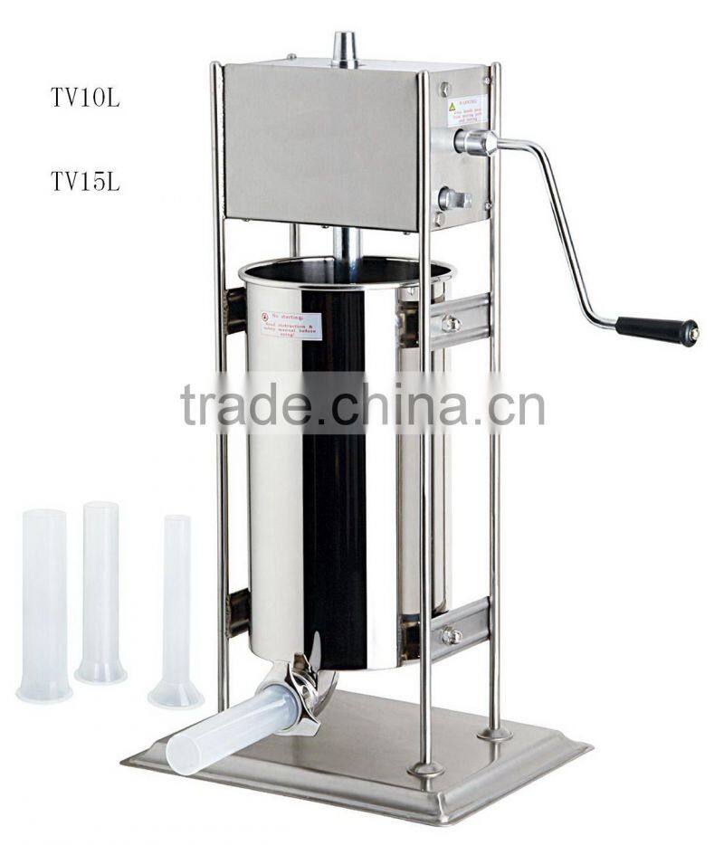 Vertical style 5LB stainless steel hand machine for sausage