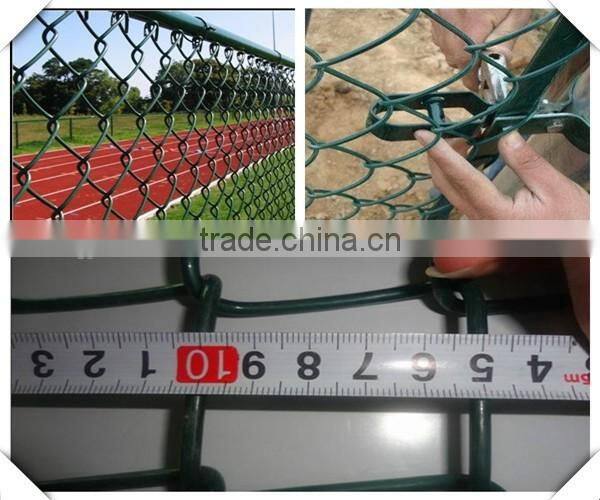 high quality 9 guage chain link fence for sale / galvanized chain link fence price