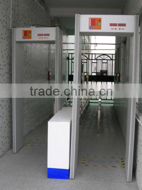 hot! walk through metal detector Alarm gate(XLD-A LED)