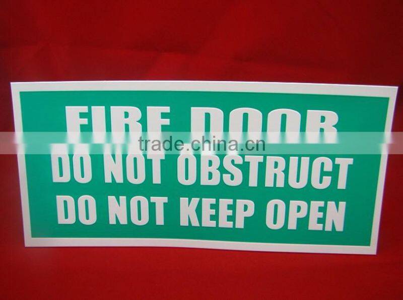 safety reflective warning signs