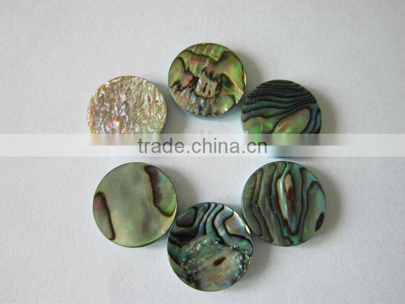 oval shaped abalone buttons for instruments