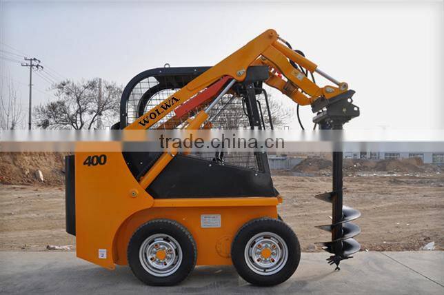 wheel loader mini skid steer loader GN400