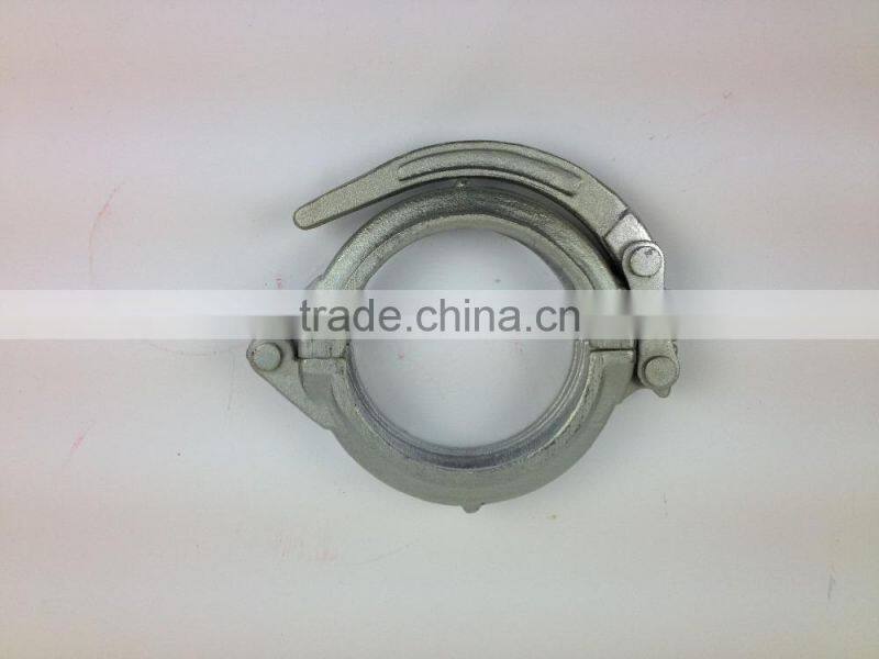 High Quality Pipe Clamp Fittings Forging Concrete Pump Pipe / Rubber Hose Clamp China Supplier