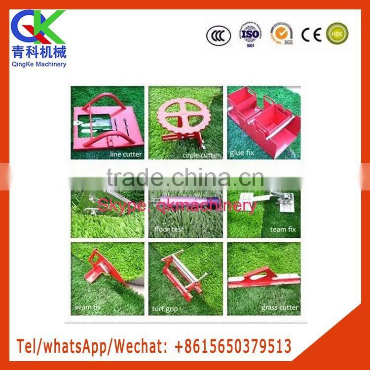 school stadium artificial lawn circle cutting tools