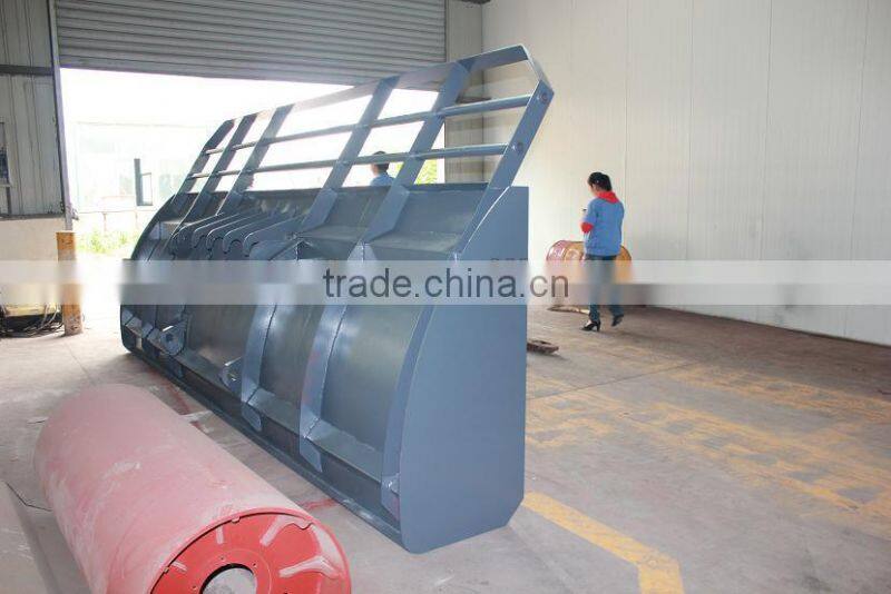 BM21 grass blade wheel loader attachment