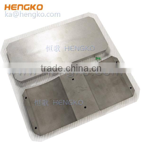 0.5 um - 300 Microns Sintered Porous 316L Stainless Steel Plate Filter