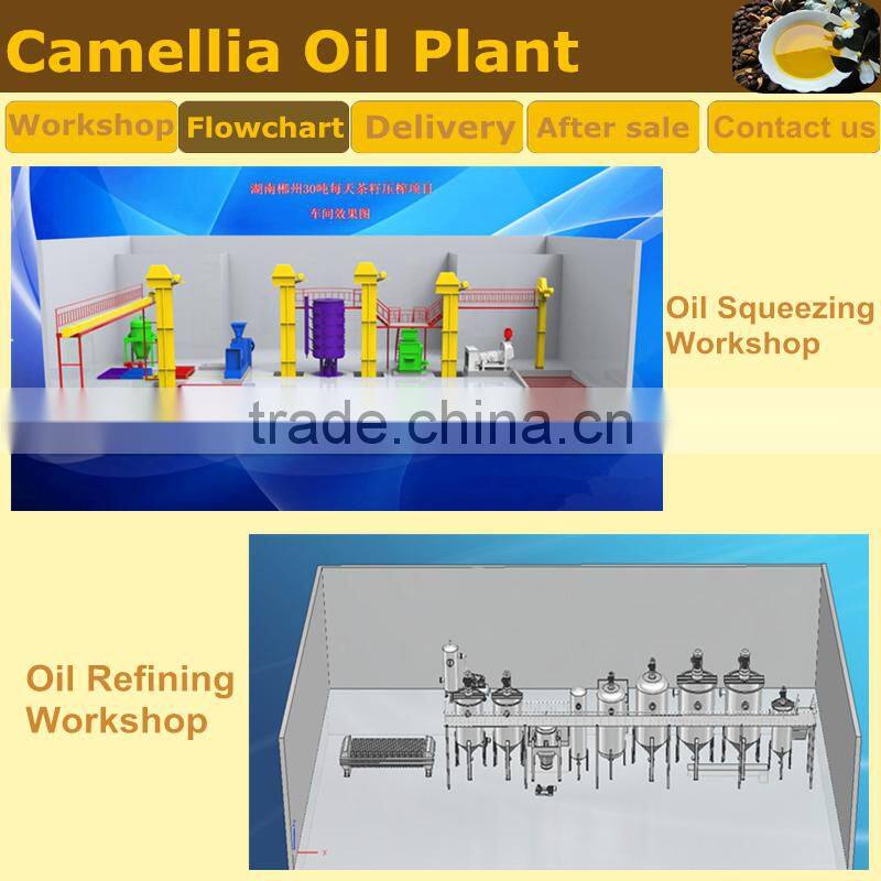 High Capacity Tea Seeds Oil Filter Machine Camellia Sinensis Seeds Oil Refinery