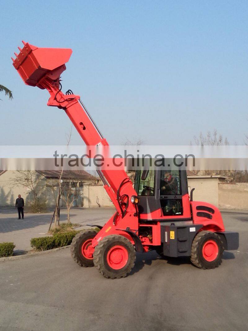 2016 hot sale 1.5ton telescopic loader HY1500 with CE certificate