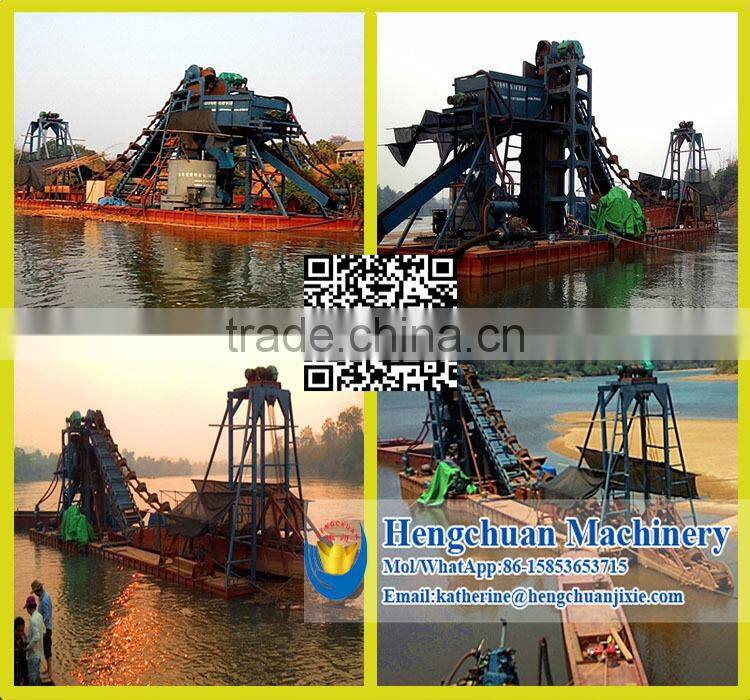 Gold Sieving Machine Bucket Gold Dredge for Sale