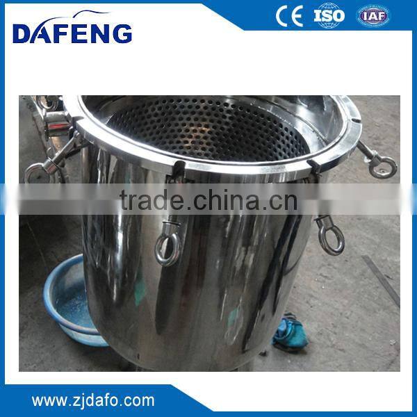 stainless steel side entry Bag Filter Vessels