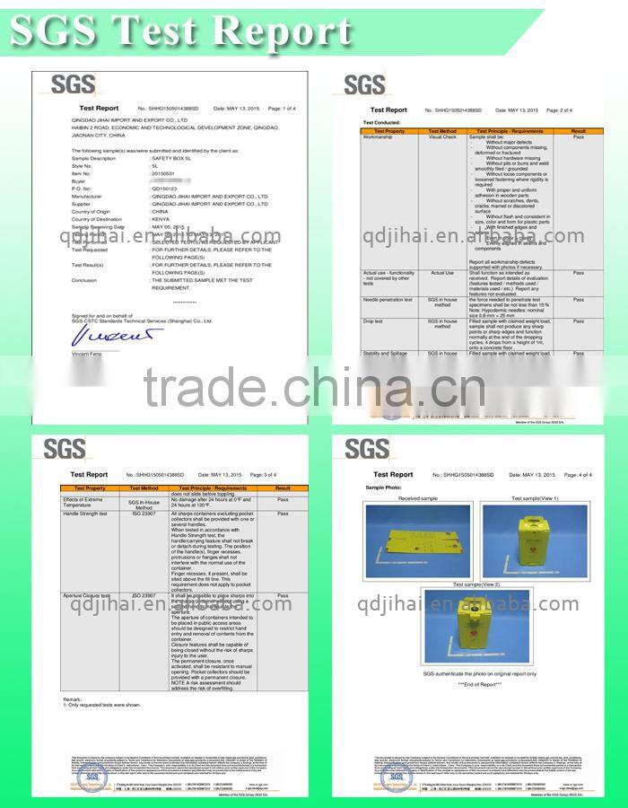 New stock cardboard safety box