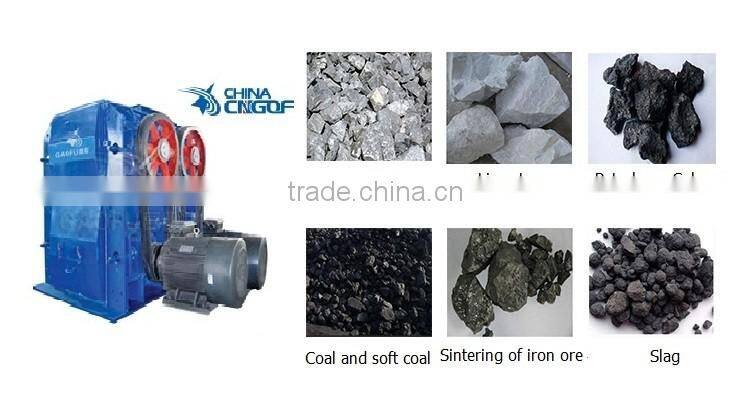 Gaofu four teeth roller crusher with best price for sale