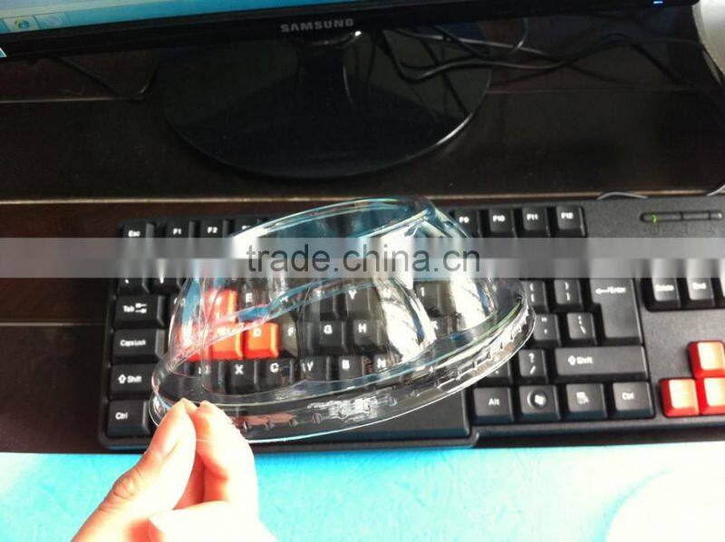 Clear and safe disposable plastic bowl cover / Sundae cup cover