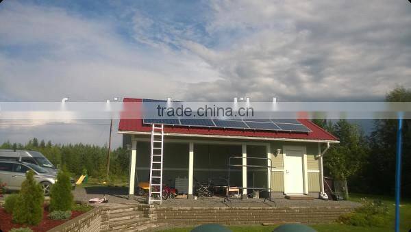 home use 5 kw corrugated tile roof solar mounting system