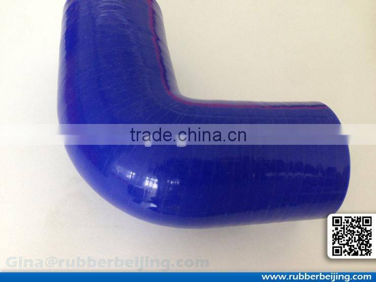 Polyester/nomex reinforced straight silicone hose