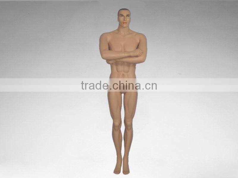 Lifelike dummy sportswear display modern muscle male mannequin