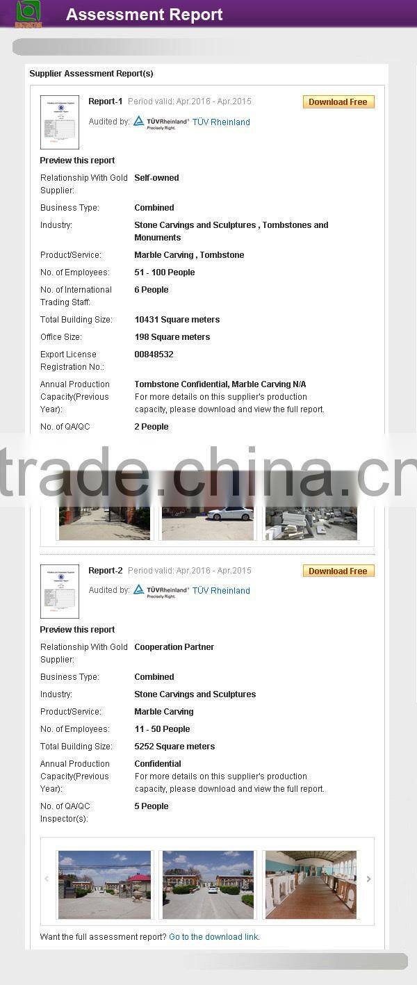 Hand Carved Life-size White Marble Knight Statue