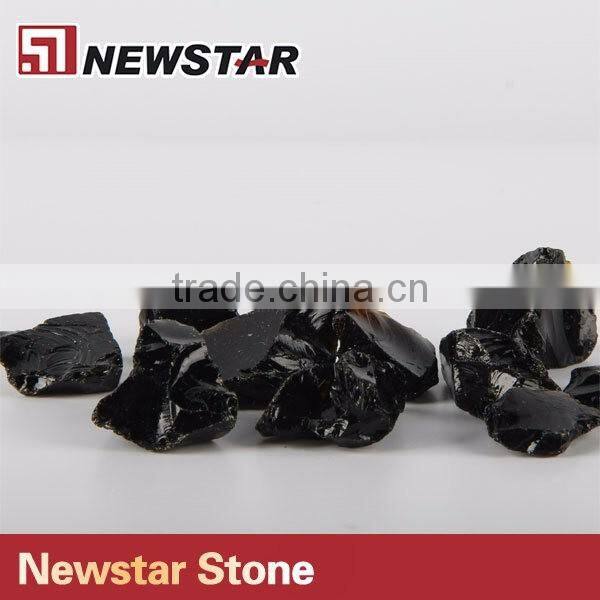 Outdoor decorative garden tumbled glass granule