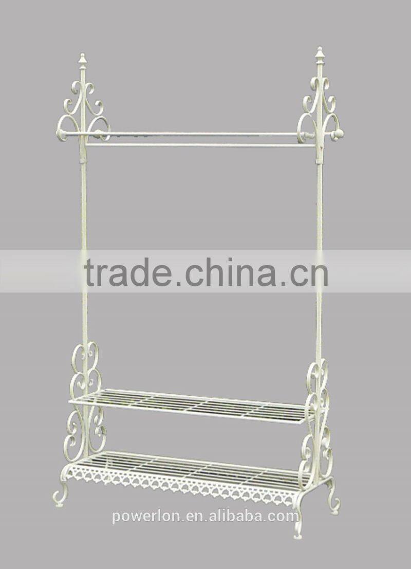 Powrlon Wrought Iron Decorative Folding Towel Racks PL08-34203
