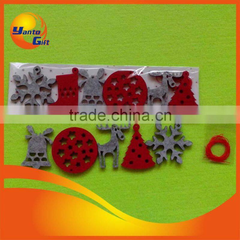 Felt Elk Hanging Ornament