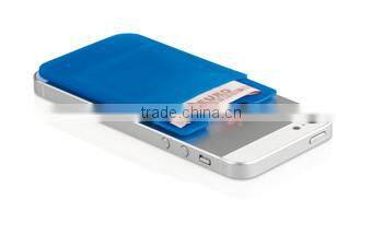 multipurpose silicone pouch sticker on phone pouch