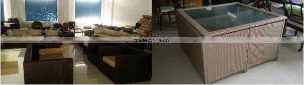 2017 Sigma outdoor rattan furniture bar chairs set wicker stools