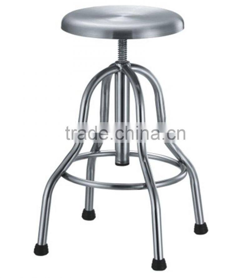 Laboratory Stool Made in Stainless Steel