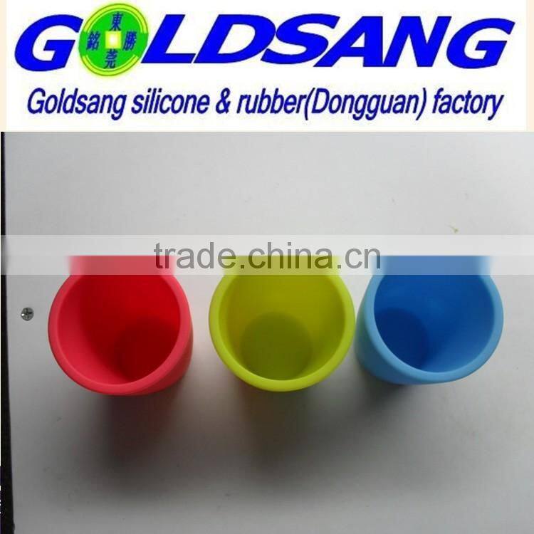 2015 colorful silicone cup Tooth Mug /tea cup