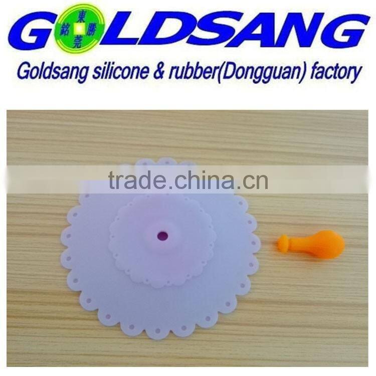 hot selling simple silicone cup lid for mug cup cover