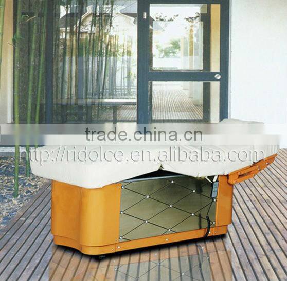 Ultra soft luxury electric beauty spa bed, table shower massage furniture DS-Z08D044