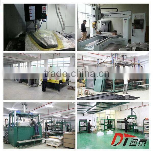 Thermoforming type plastic tray