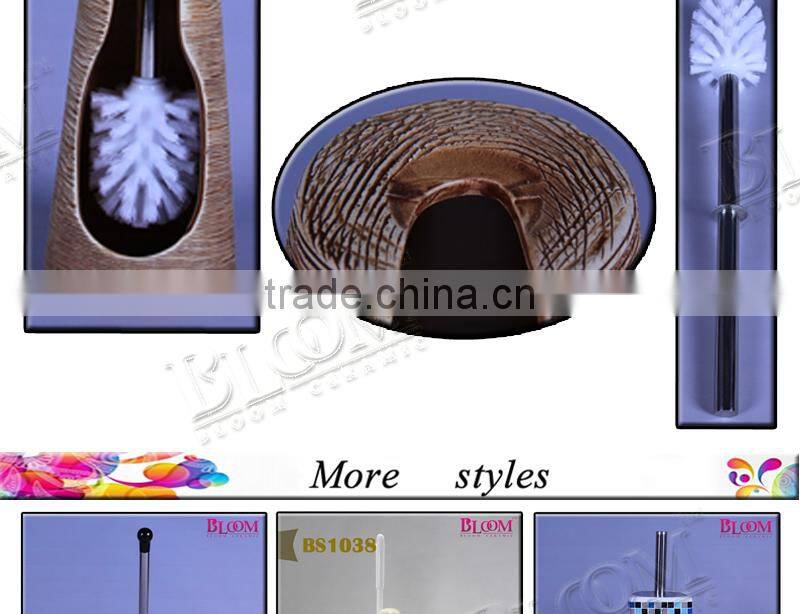Special design custom toilet brush with holder