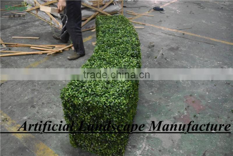 Artificial New Style Boxwood Hedge Ornaments Type and Plastic Material Grass Mat