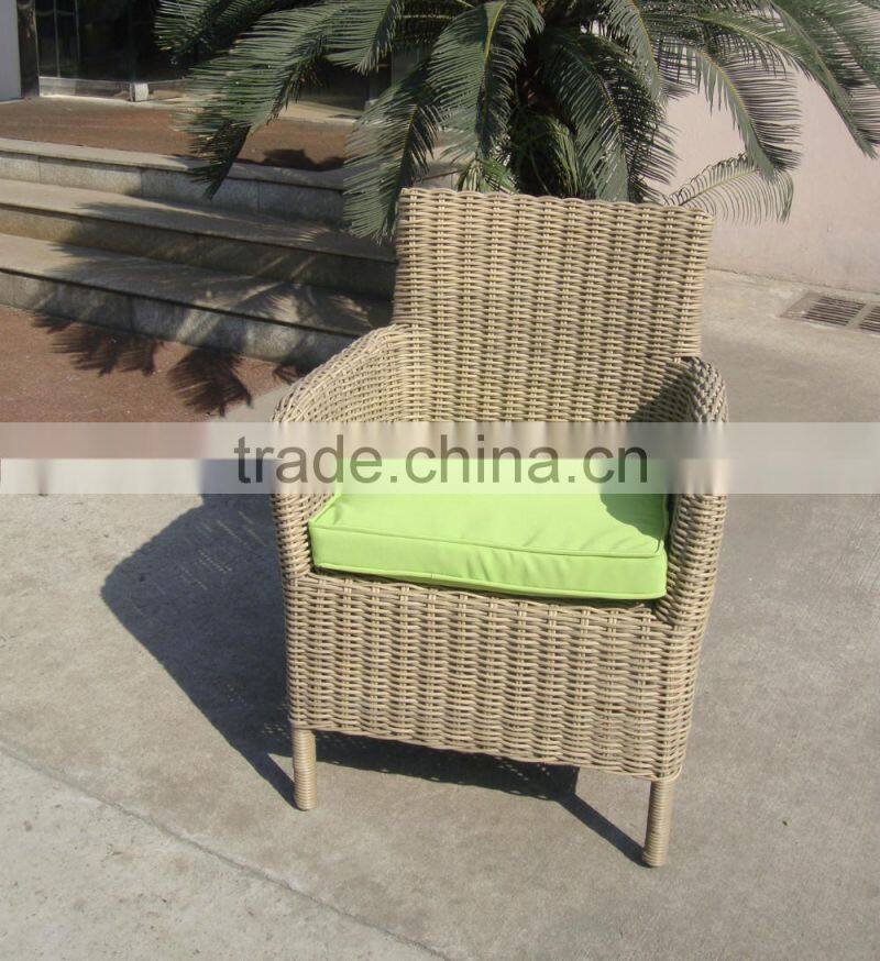 Customized Design Outdoor Rattan Dining Set With Rectangle Table