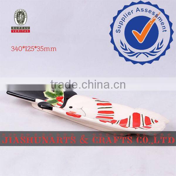 Christmas Snowman Decorative Ceramic Plates