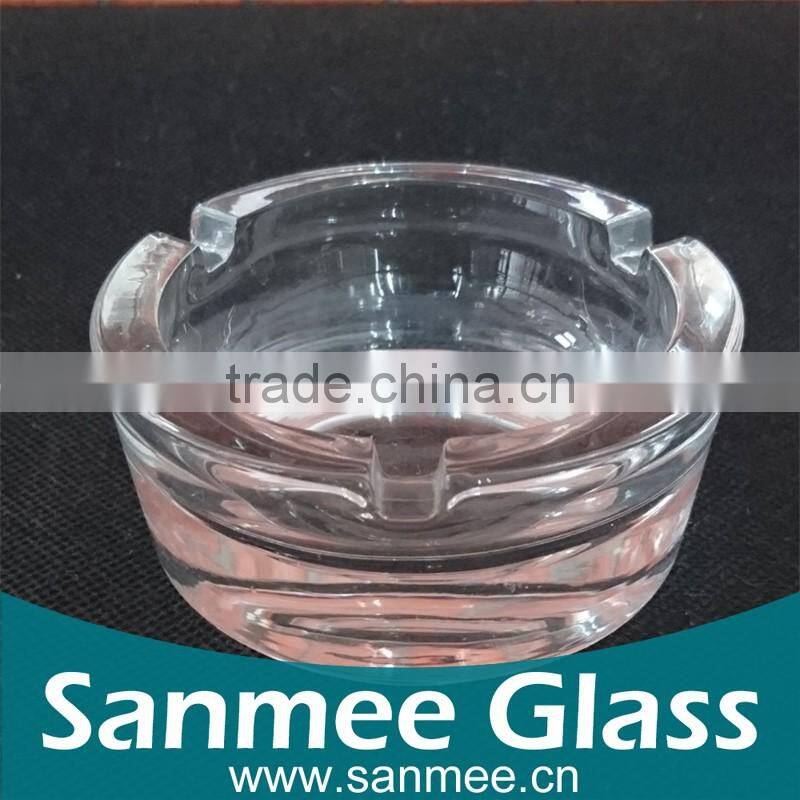 Round Mini Crystal Wholesale Cigar Ashtrays