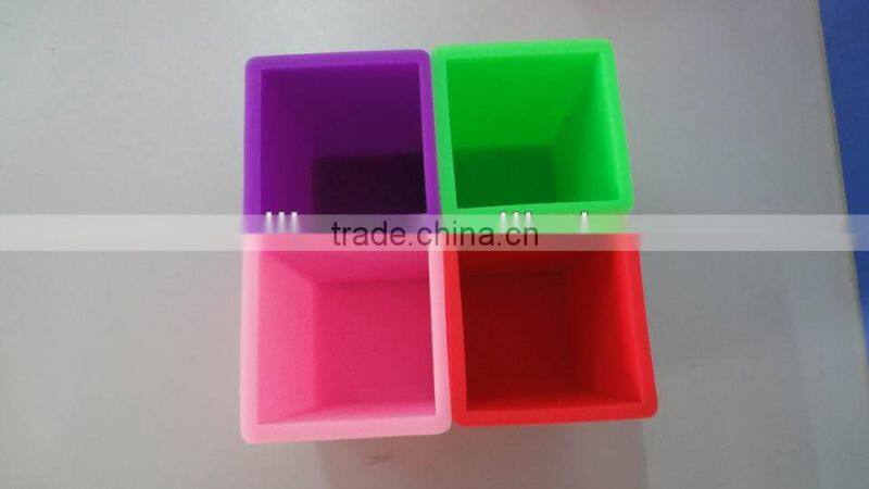 promotional lovely desk silicone rubber pen container holder