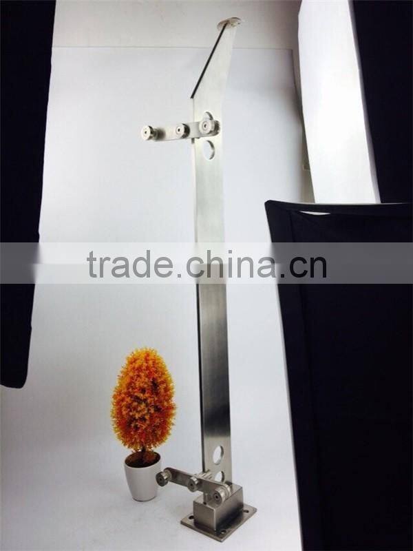 Heavy Duty Project Glass Balustrade/Glass Post With Spider